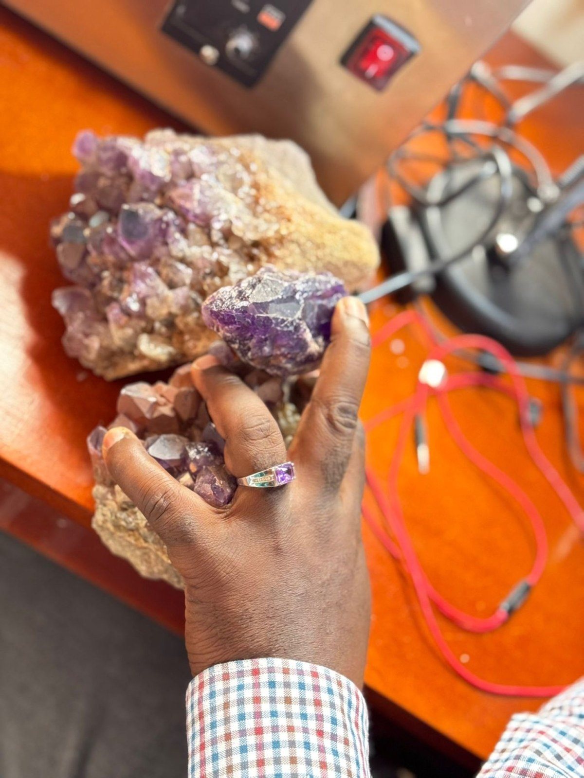 13 Lapidary Rough Amethyst